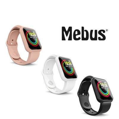 MEBUS   SMARTWATCH Pulsmessung Blutdruckmessung Sauerstoffmessung, Schrittzähler