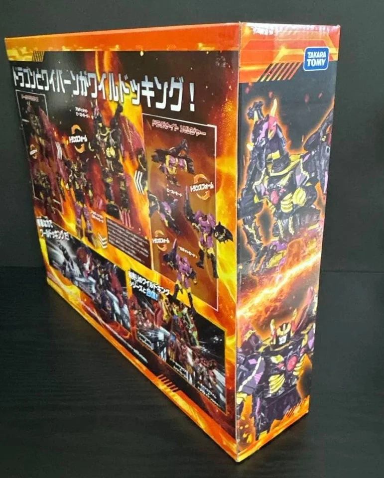 Takara Tomy Transformer Wild King World Dragunus WKEX-01 JAPAN Action Figure New - Image 4 of 4