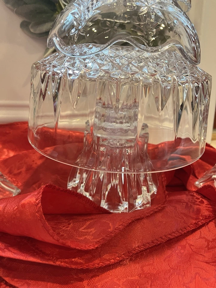 Хрустальная рождественская елка уникальная 17 дюймов T на 8 дюймов W - Изображение 2 из 4