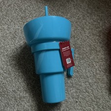 Kubek na napoje i przekąski Miska Niebieska Prezent urodzinowy Prezent Zabawa Dzieci Nastolatki Nowość 