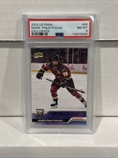 Marie-Philip Poulin 089/100 Young Guns UD Exclusives 2024-25 UD PWHL PSA 8