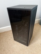 NZXT H1 V2  Mini-ITX Mini Tower Case Black  Tempered Glass