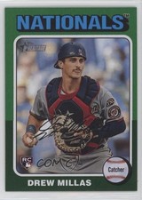 2024 Topps Heritage High Number Green Border Drew Millas #613 00jz