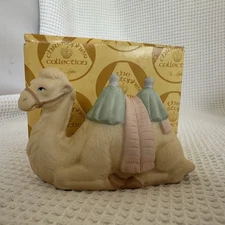 1983 Lefton Christopher Collection Nativity Camel with Box Hand Painted China