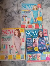 Sew Magazine Bundle Sewing x3