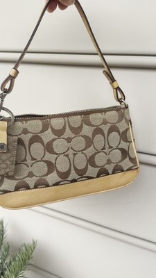 Y2K Vintage Coach Signature Demi Bag No. 6094 With Matching NWT