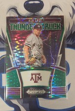 2020 Panini Prizm Draft Picks - Thunderstruck Asa Lacy #TH-2 Green Pulsar Prizm