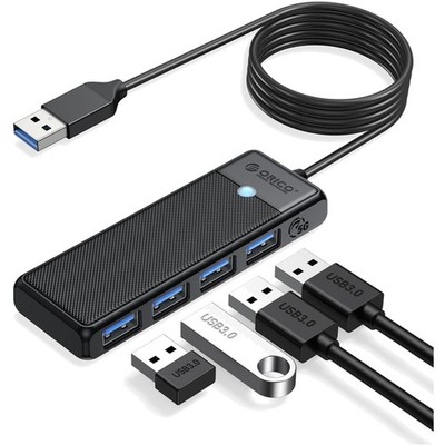 USB Hub 3.0 4 Ports externes Zubehör Datenverteiler für PC MacBook PS4