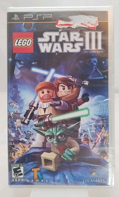 LEGO Star Wars III: The Clone Wars (Sony PSP, 2011) New Sealed
