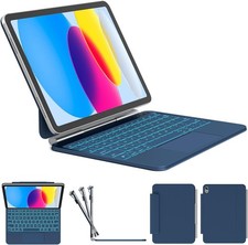 for iPad 11th A16, 2025 /10th Generation Case with Keyboard, XX273