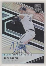2020 Panini Elite Extra Edition Signatures Nick Garcia #79 Auto 0g4
