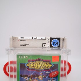 NES Nintendo SEICROSS With ROUND SOQ! WATA GRADED 9.4 A! NEW & Factory Sealed!