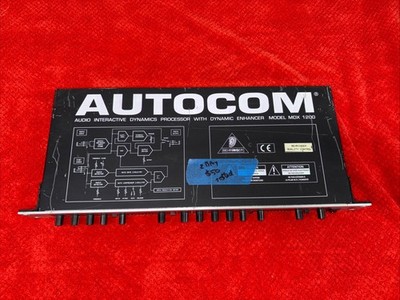 Behringer AUTOCOM MDX 1200 Audio Dynamics Processor with Dynamic Enhancer