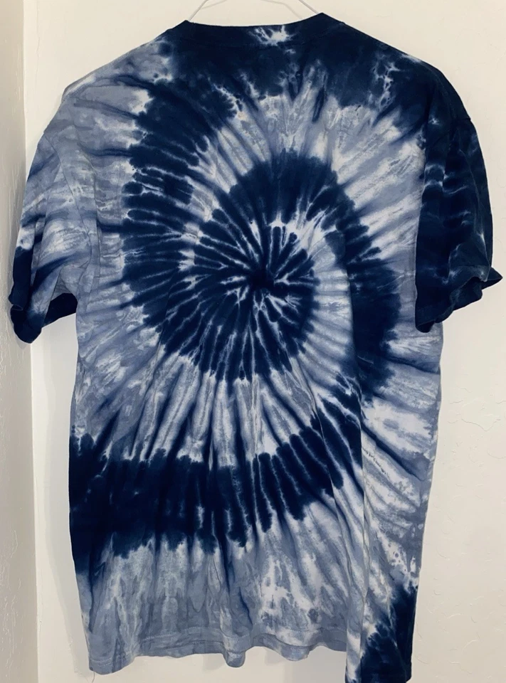 Seattle Seahawks NFL Men’s Tie Dye T Shirt Majestic Size Large Short Sleeve - Image 4 of 4