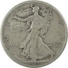 1917 Liberty Walking Silver Half Dollar VG Very Good SKU:I24163
