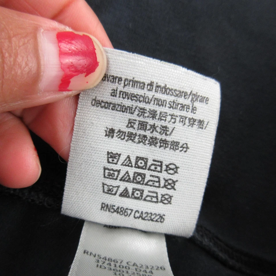 ROSA Victoria's Secret Leggings Mujer Pequeño Tiro Alto Yoga Pantalones Ombre Negro Foto 4 de 4