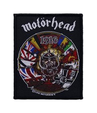 Motorhead 1916 Battle Jacket Sew On Woven Patch - OFFICIAL 17-24