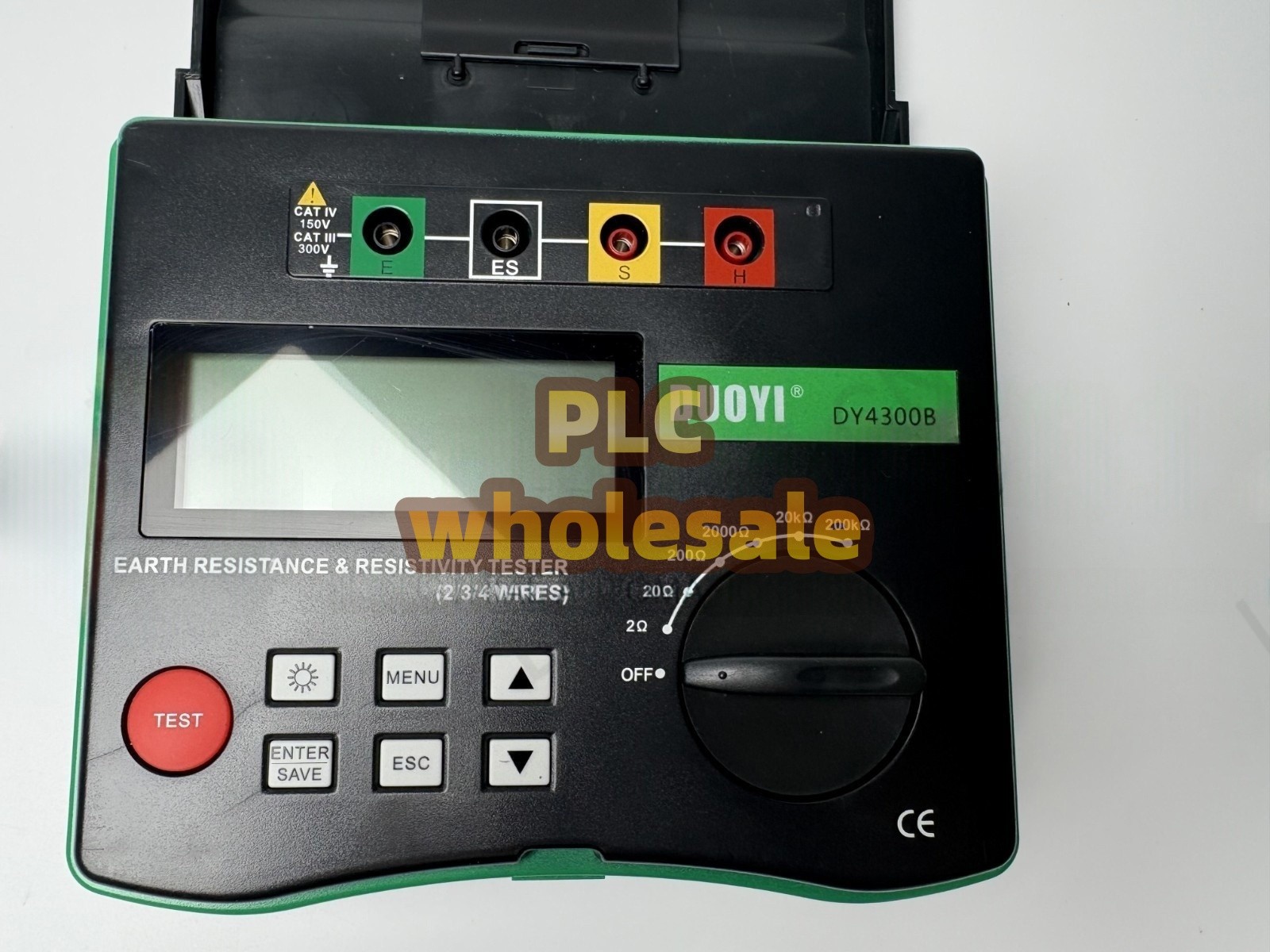 1PC Duoyi DY4300B 4-Terminal Earth Resistance 400~500Hz Soil Resistivity Tester