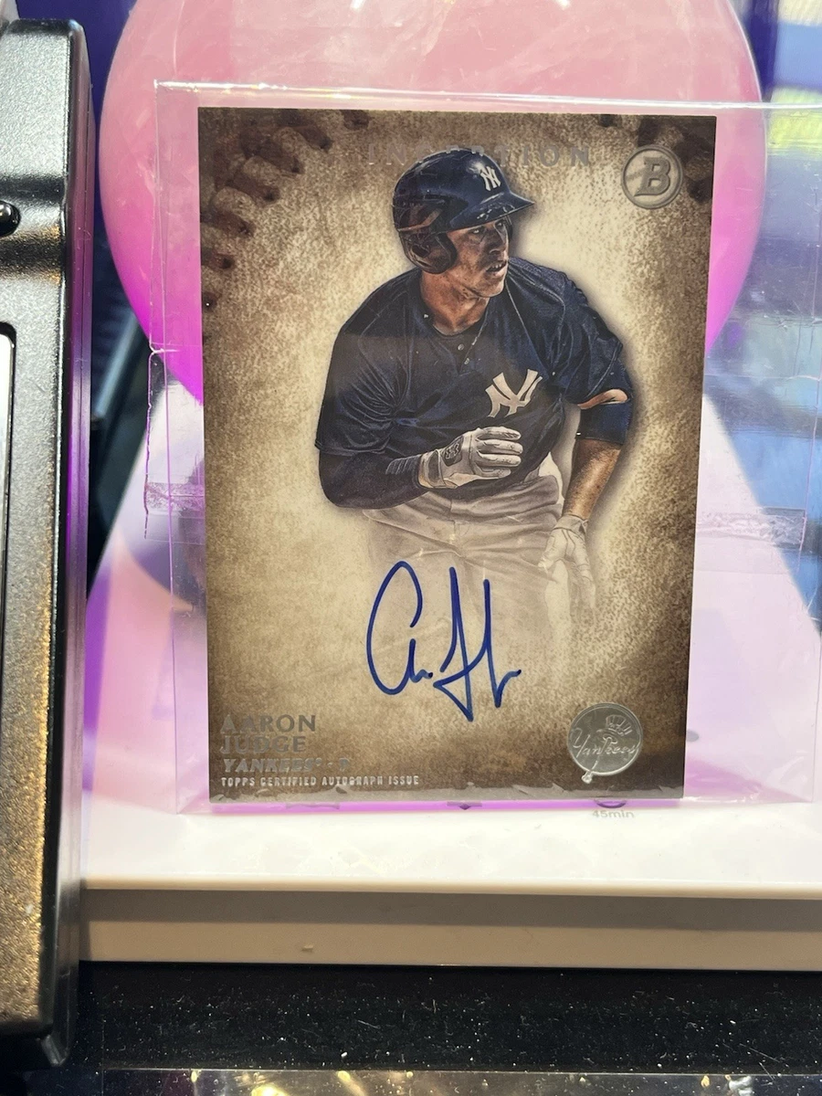 2015 Bowman Inception - Aaron Judge #PA-AJ for sale | eBay