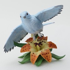 Lenox MOUNTAIN BLUEBIRD Porcelain Garden Bird Figurine - 1994  (B)