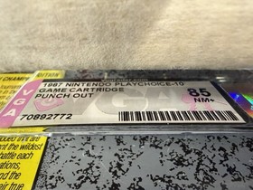 Slabbed 1987 Nintendo Arcade Playchoice-10 Mike Tyson's Punch-Out‼ VGA 85 NM+