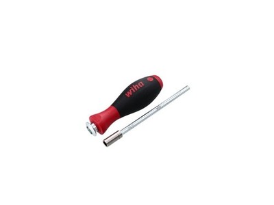 Wiha 28489 - SoftFinish Drive-Loc VI Handle with 1/4' Bit Adapter