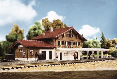 Kibri Spur N 37410 Bergstation Bahnof Schönried 30,5 x 6,5 Neu OVP