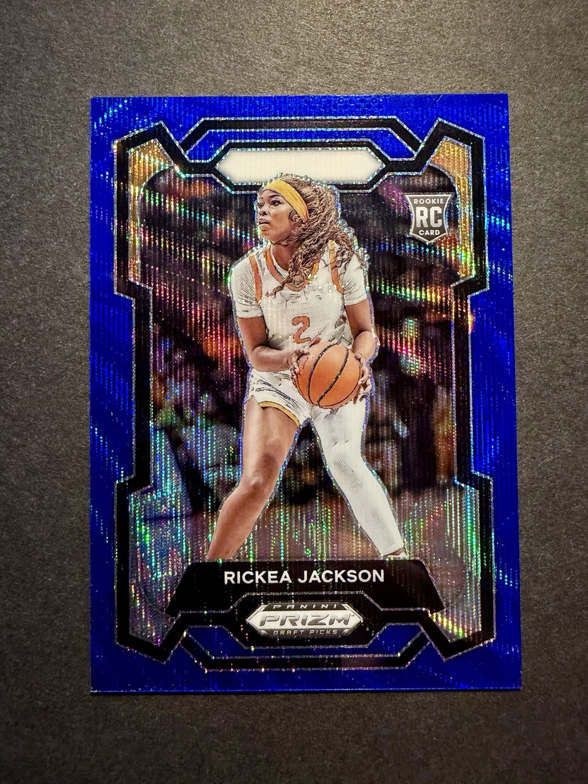 2024 Panini Prizm Draft #44 Rickea Jackson Blue /199 Rookie RC Tennessee Sparks