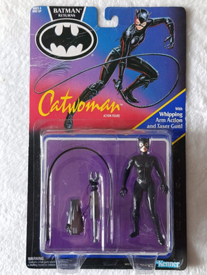 Batman Returns Movie Catwoman Whipping Figur KENNER 1991