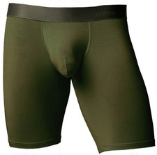 Obviously Mens PrimeMan Boxer Brief 9inch Leg - Rifle Green