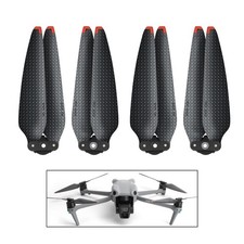 New Carbon Fiber 2 Pairs Propellers Durable Replacement Parts For DJI AIR 3