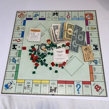 vintage 1961 monopoly board game parker brothers No Box
