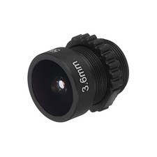 CCTV Camera Lens 3.6mm Focal Length HD 5MP Security Wide Angle M12 Mount