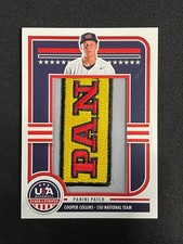 Cooper Collins 2025 USA Stars and Stripes Jumbo Materials Panini Patch 2/2