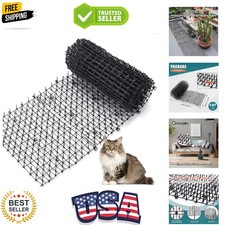 6.5ft Cat Scat Mat with Soft Spikes, Humane Indoor/Outdoor Cat Deterrent Mat ...