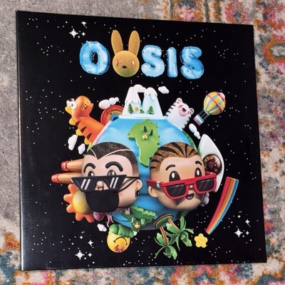 Vinyl Bad Bunny Oasis - NEW LP Record J Balvin