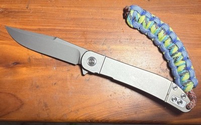 WIN+ Linerlock Pocket Knife Titanium - WPK4366G