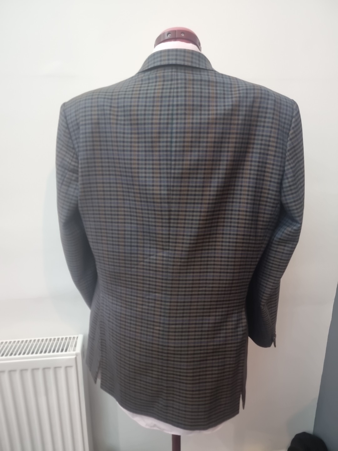 Giacca Vintage Yves Saint Laurent Diffusione Hommes Pura Lana 52R Ex Con