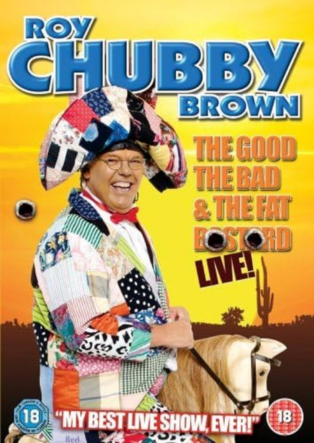 Roy Chubby Brown - The Good, The Bad And The Fat B@stard DVD FREE SHIPPING