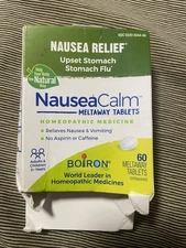 BOIRON NAUSEA RELIEF NauseaCalm MELTAWAY TABLETS