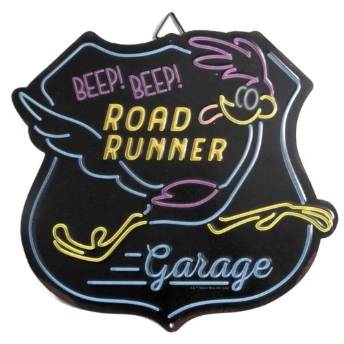 Road Runner Garage Metal Sign Plymouth MOPAR Vintage Retro Neon Sign Style #1