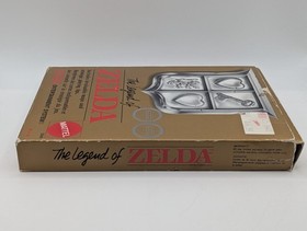 The Legend of Zelda (Nintendo NES, 1987) Gold Cart W/ Original Box Authentic
