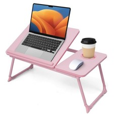 Lap Desk for Couch/Sofa/Floor, 5-Angle Adjustable Bed Desk with Foldable Legs...