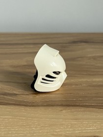 LEGO Bionicle White Hau Kanohi Mask of Shielding Part 8525 32505 + Brown Head