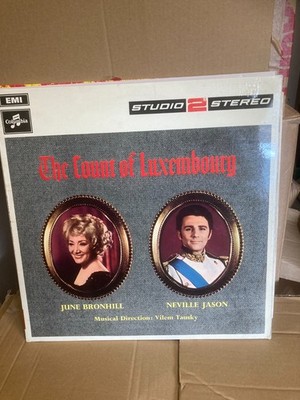 JUNE BRONHILL THE COUNT OF LUXEMBOURG, 1969 VINYL LP, TWO246, VG+