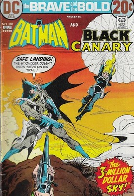 The Brave and the Bold No.107 / 1971 Batman and Black Canary / Jim Aparo