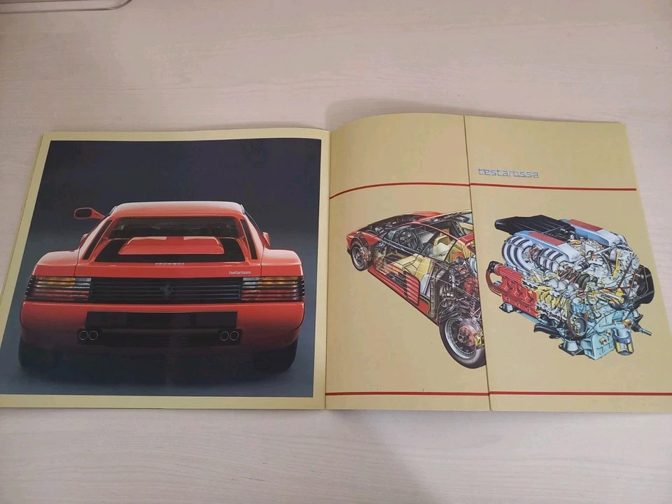 Brochure Ferrari Testarossa - Immagine 4 di 4