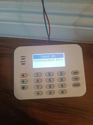 Adt Alarm Board (No Back Up Battery)
