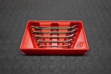 Snap-on Tools 5pc USA SAE Double Flare Nut 6 Point Line Wrench Set RXFS605B