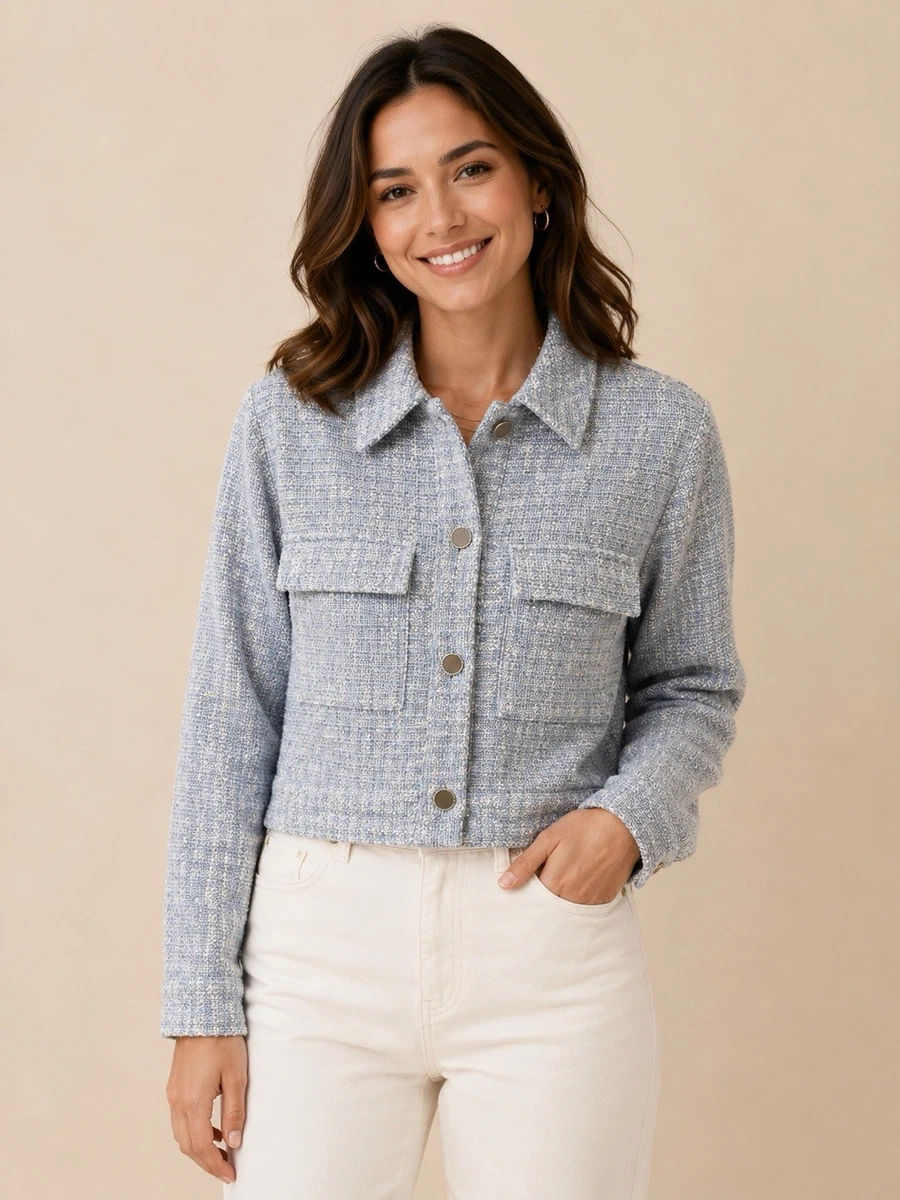 boucle jacket products for sale | eBay